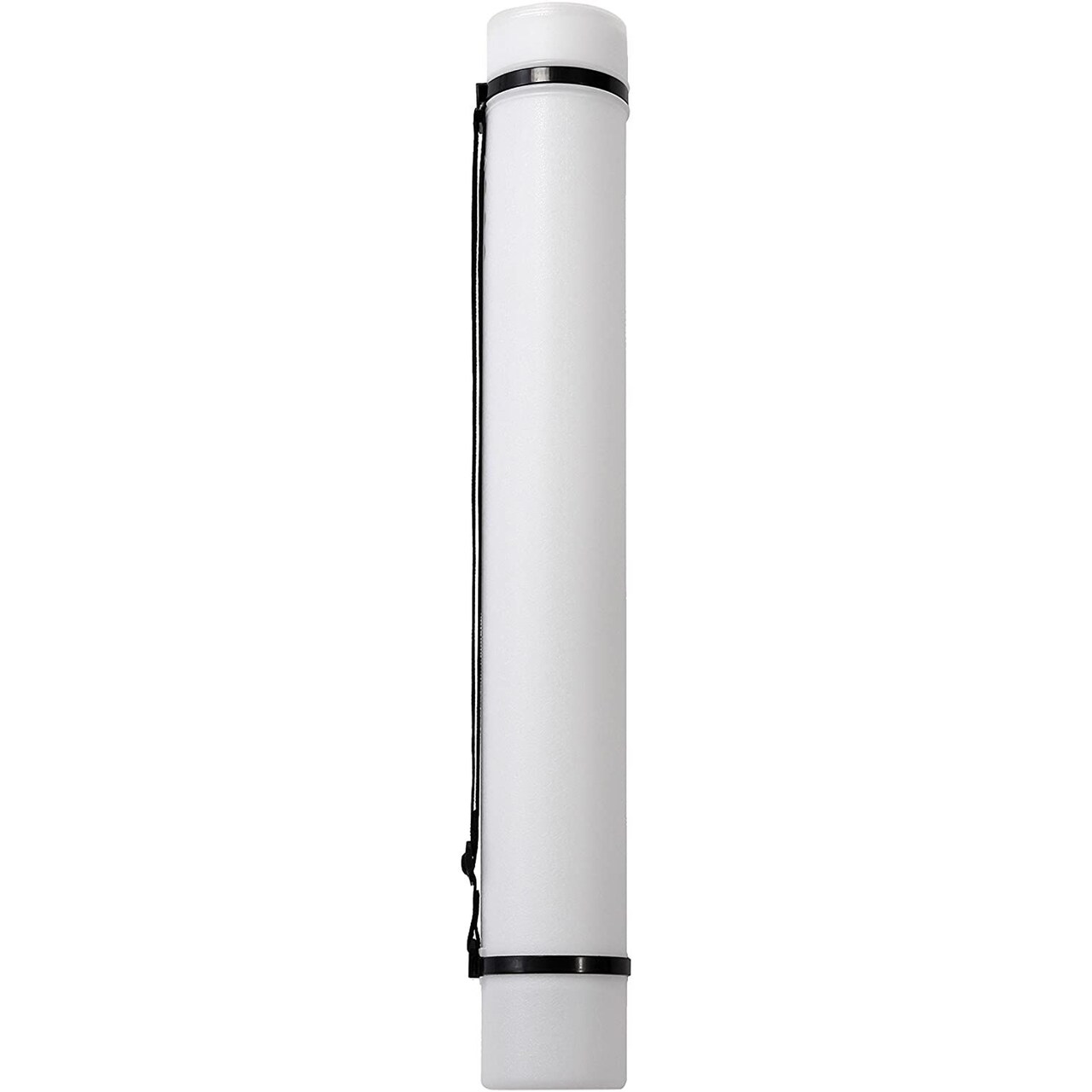 Expandable Poster Tube with Strap for Posters, Documents, Artwork,  Blueprint Storage, Carrying Case for Architects, Teachers, Students,  Artists (White, 24 to 40 Inches)